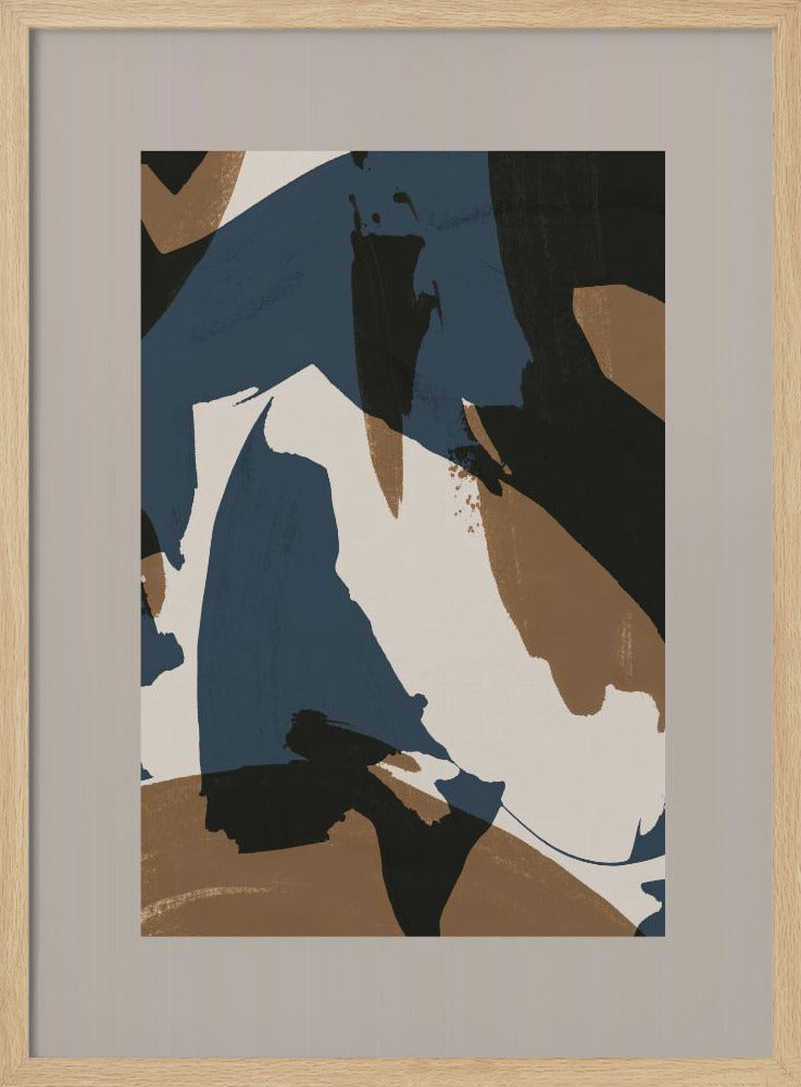 Abstrakte Pinselstriche 60 | Poster