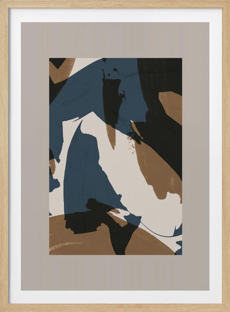 Abstrakte Pinselstriche 60 | Poster