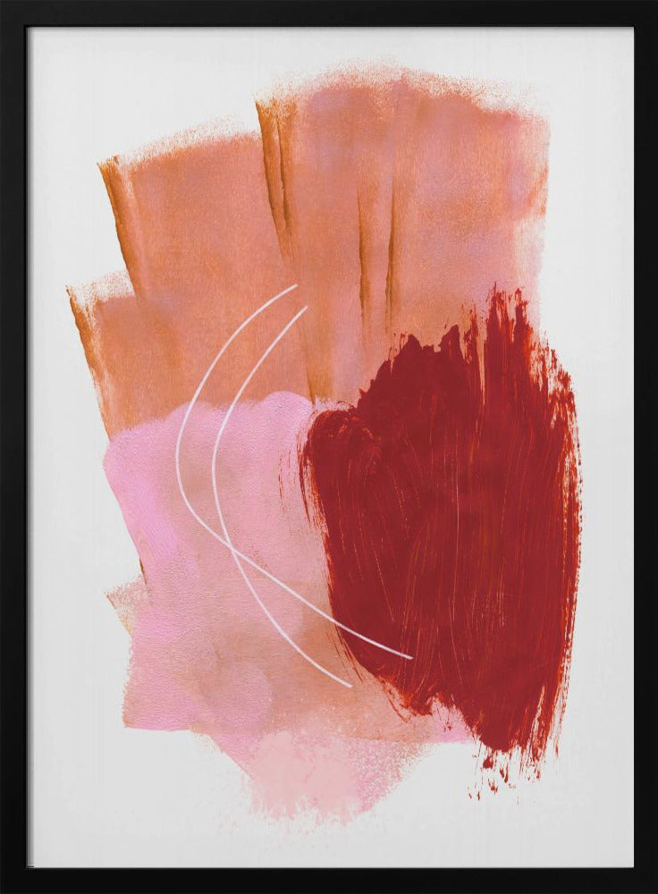 Abstract Brush Strokes 54 | Poster