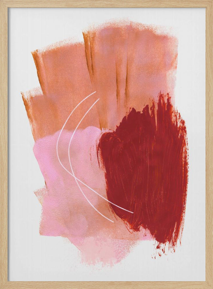 Abstract Brush Strokes 54 | Poster