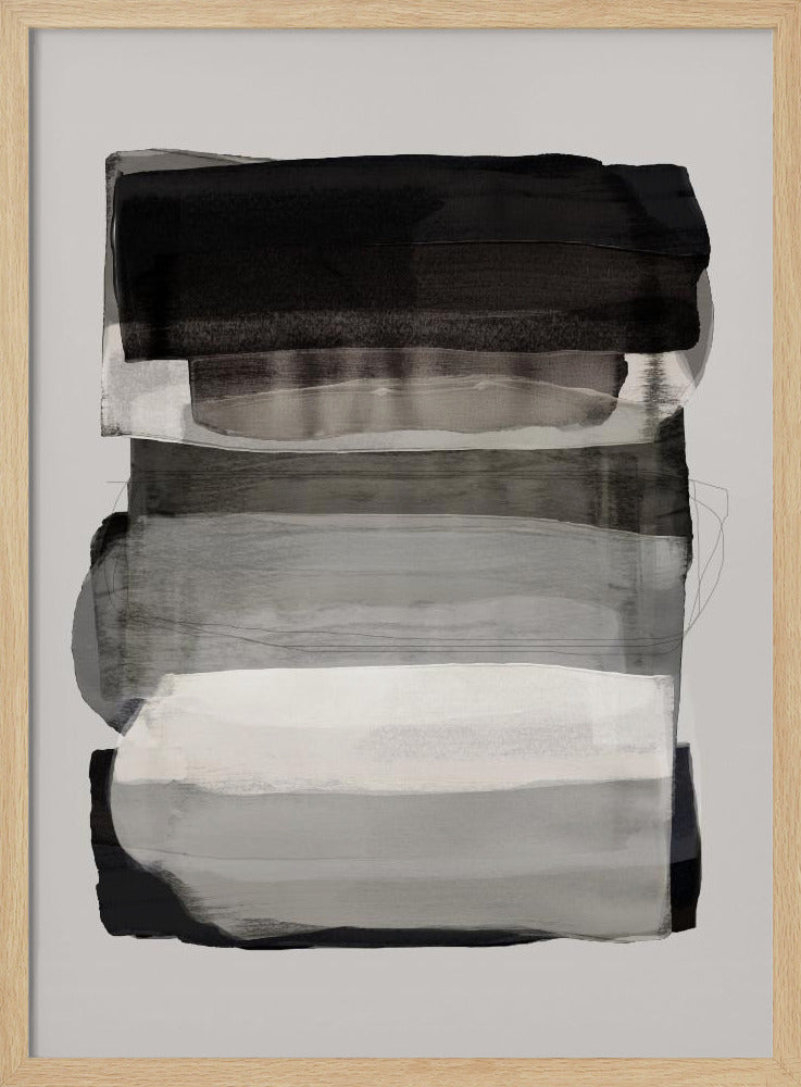 Abstrakte Pinselstriche 79 | Poster