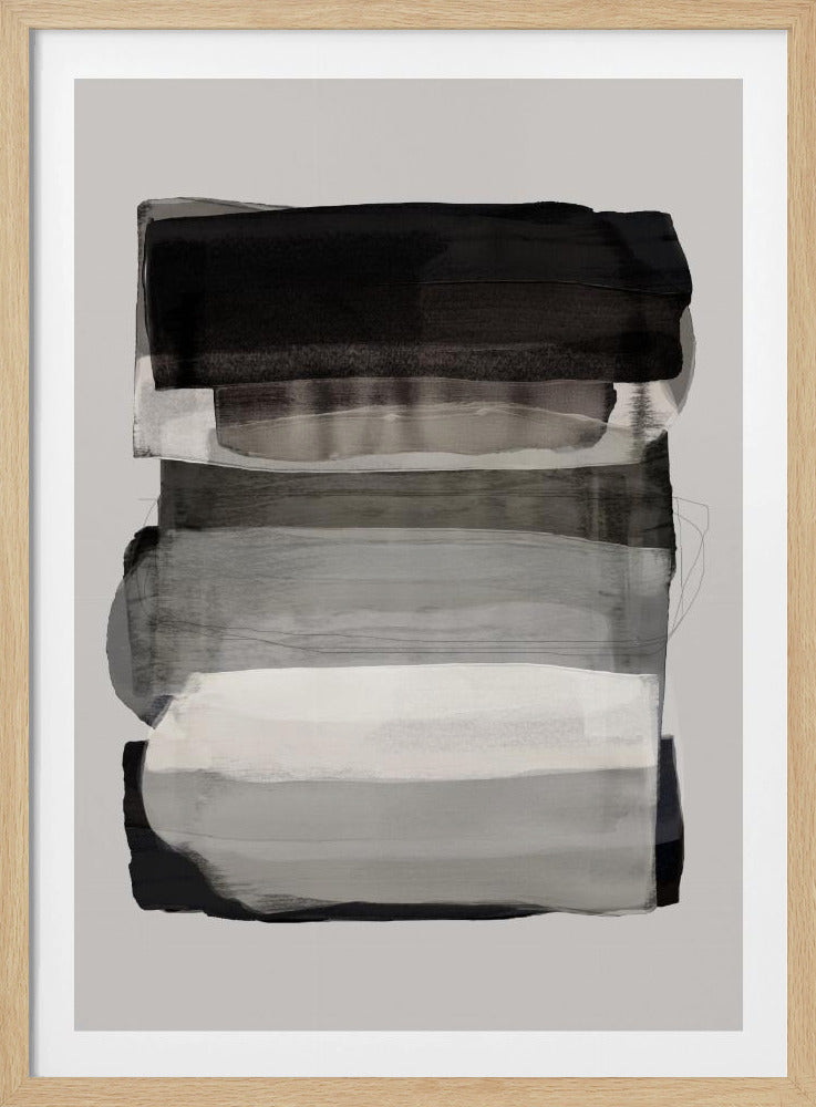 Abstrakte Pinselstriche 79 | Poster