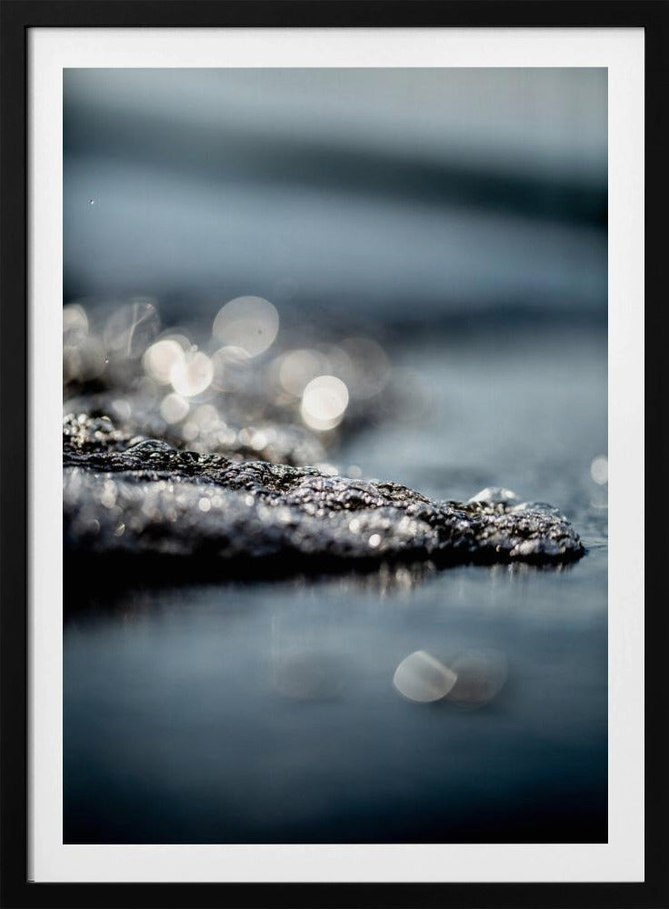Wellen und Glitzer | Poster