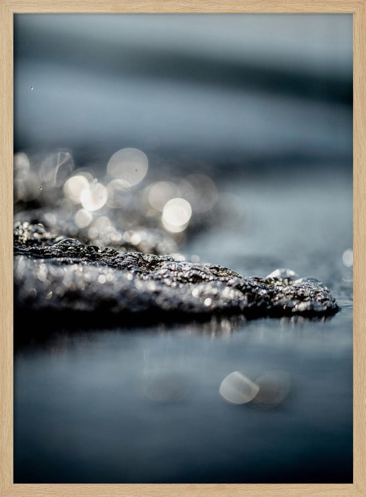 Wellen und Glitzer | Poster
