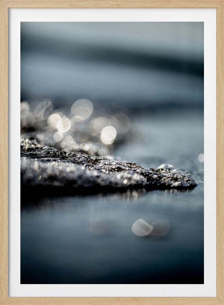 Wellen und Glitzer | Poster