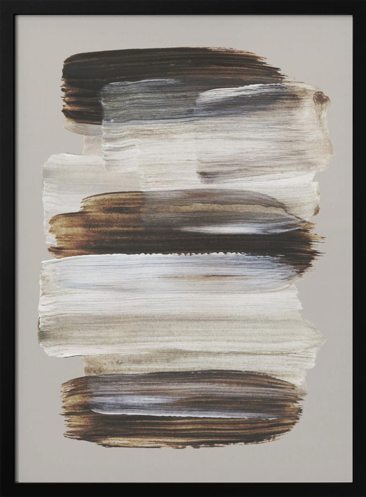 Abstract Brush Strokes 108 | Poster
