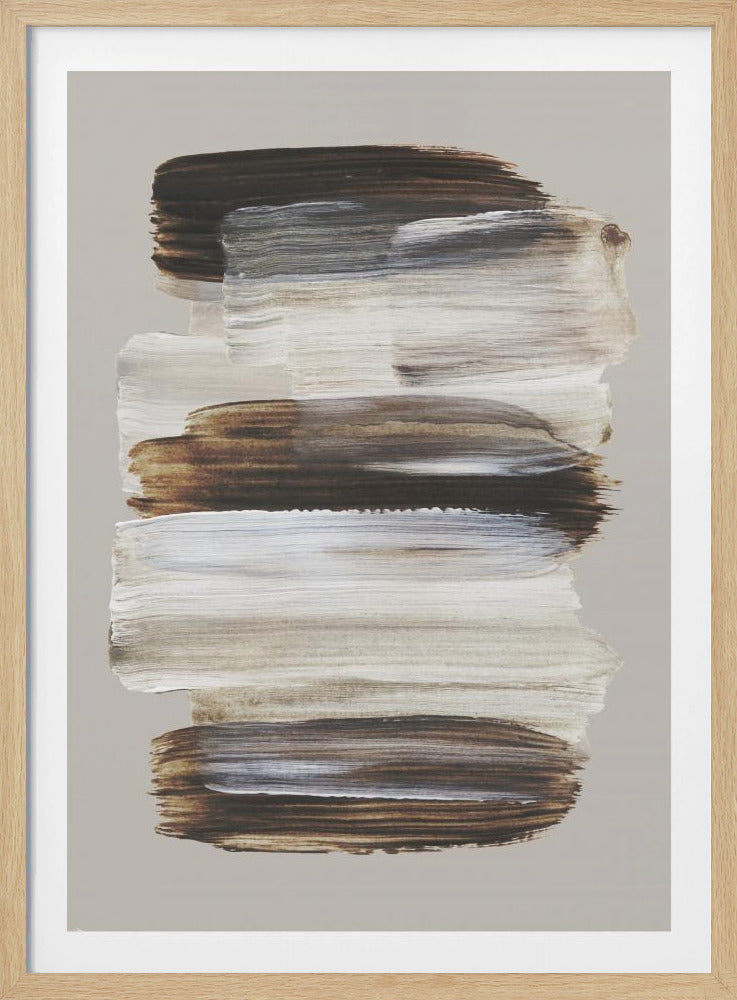Abstract Brush Strokes 108 | Poster