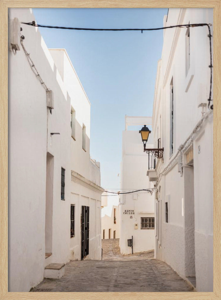 Die weiße Stadt Vejer de La Frontera | Poster