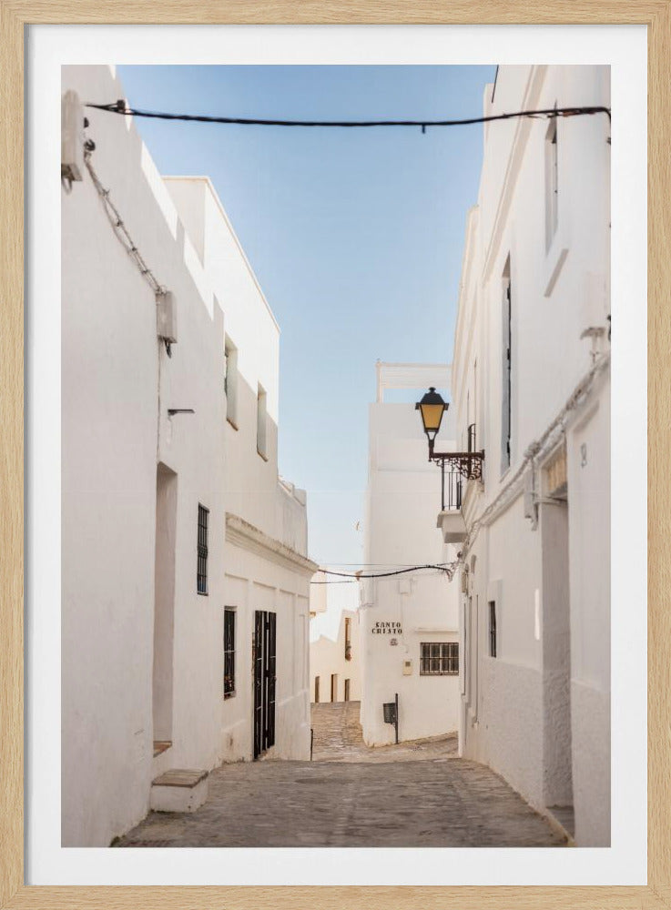 Die weiße Stadt Vejer de La Frontera | Poster