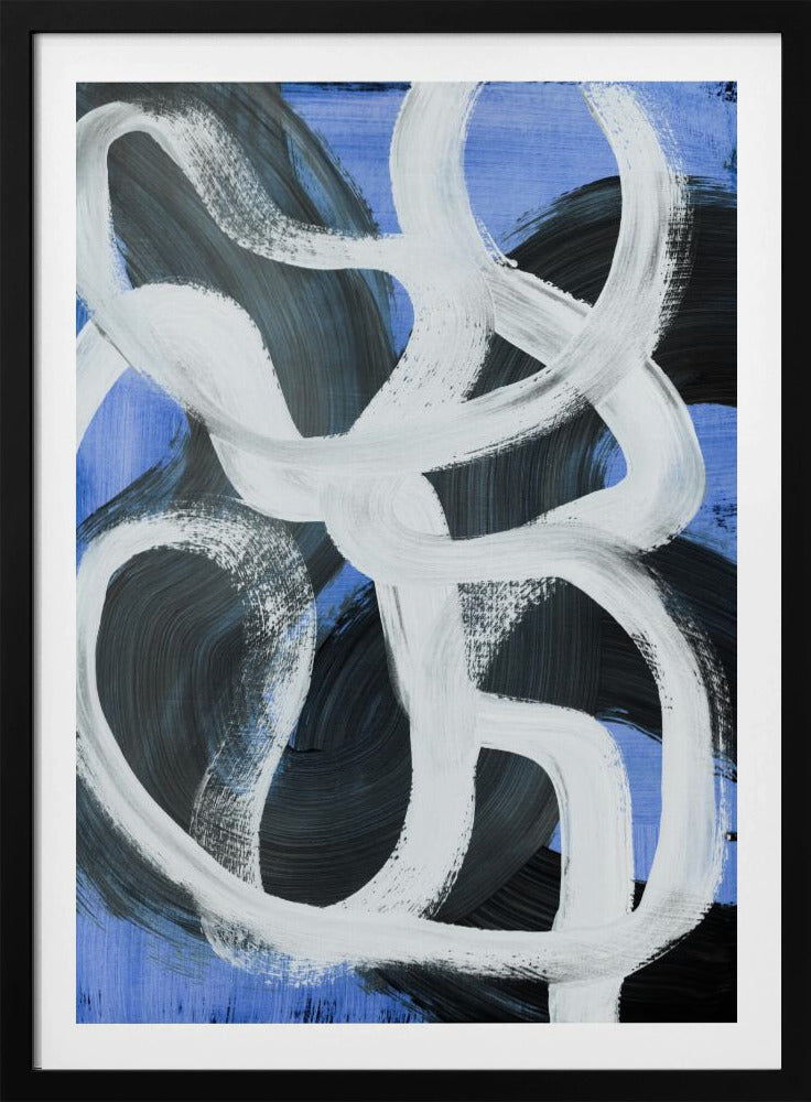 Abstract Brush Strokes 127 | Poster