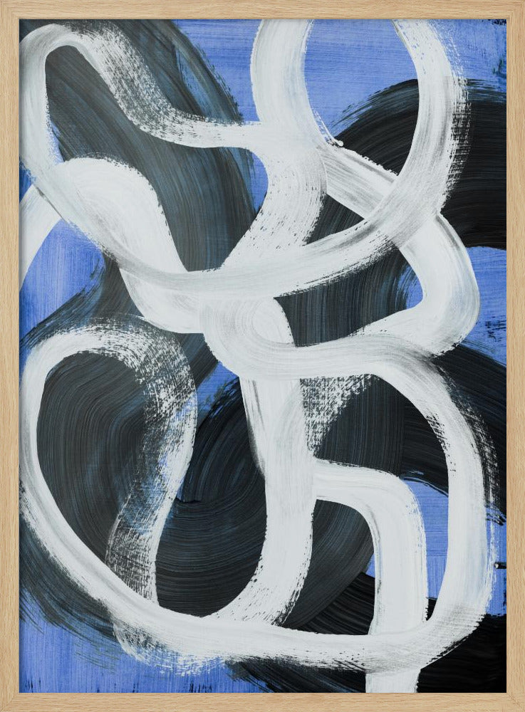 Abstract Brush Strokes 127 | Poster