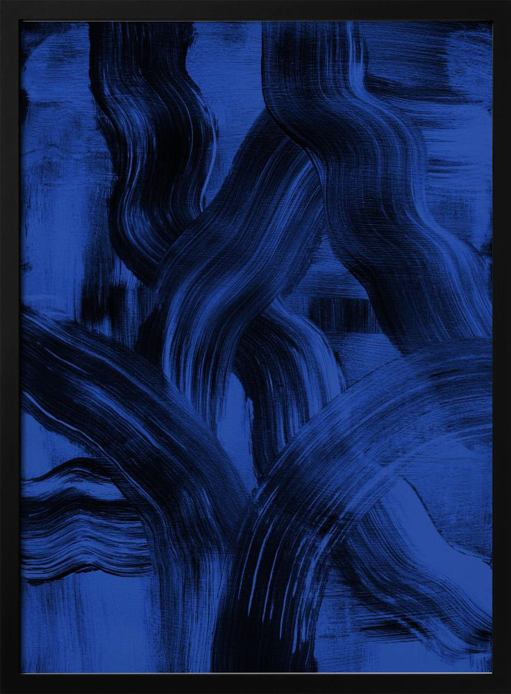 Abstract Brush Strokes 126X | Poster