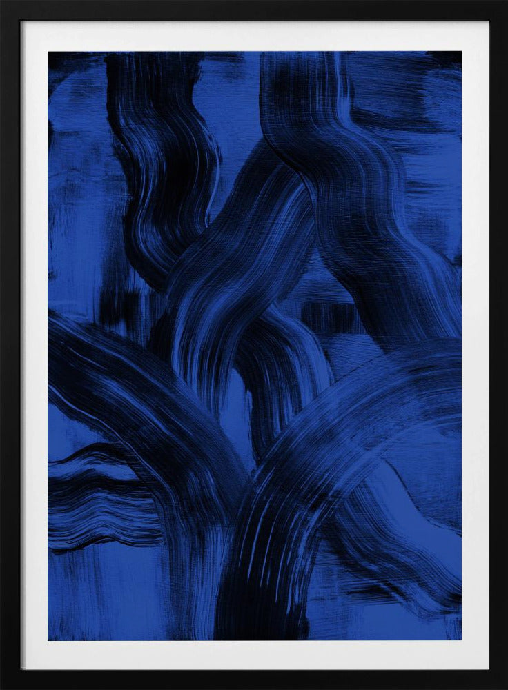 Abstract Brush Strokes 126X | Poster