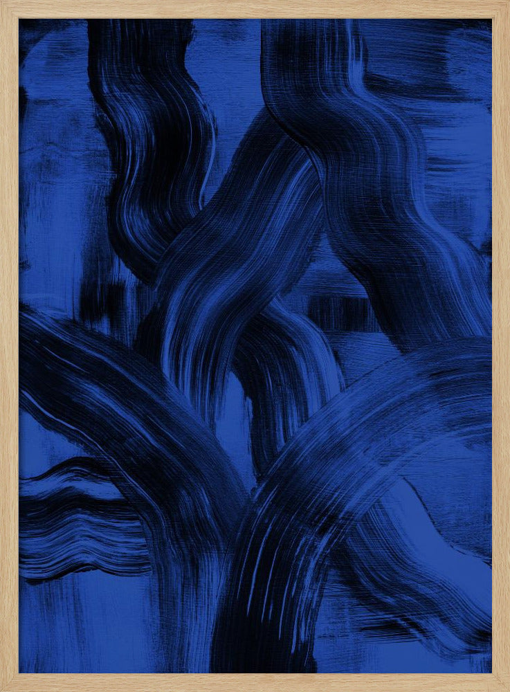 Abstract Brush Strokes 126X | Poster