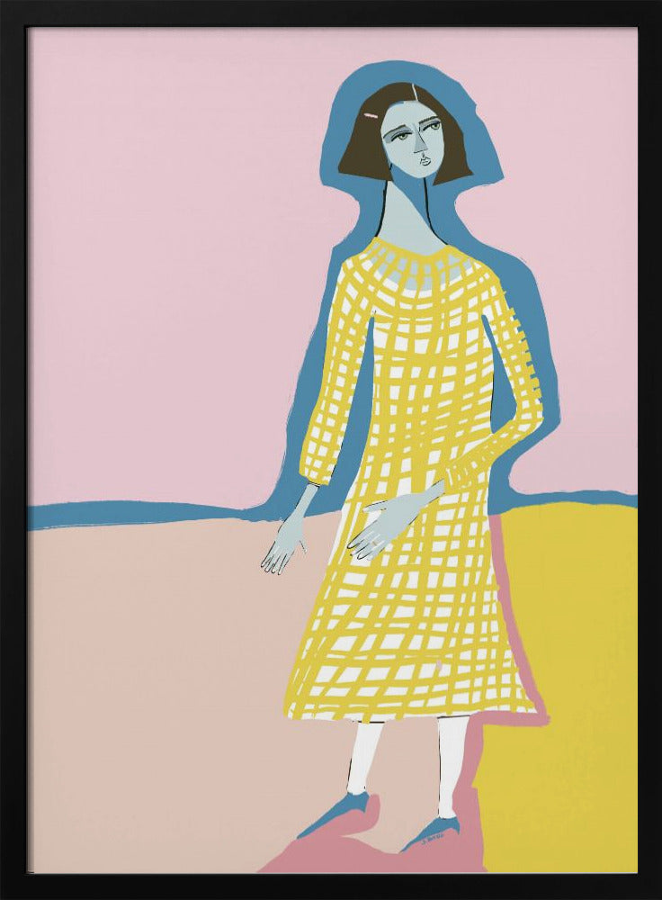Blaue Dame | Poster