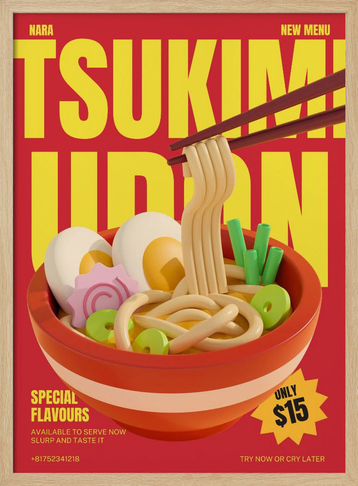 Tsukimi Udon-Menü | Poster