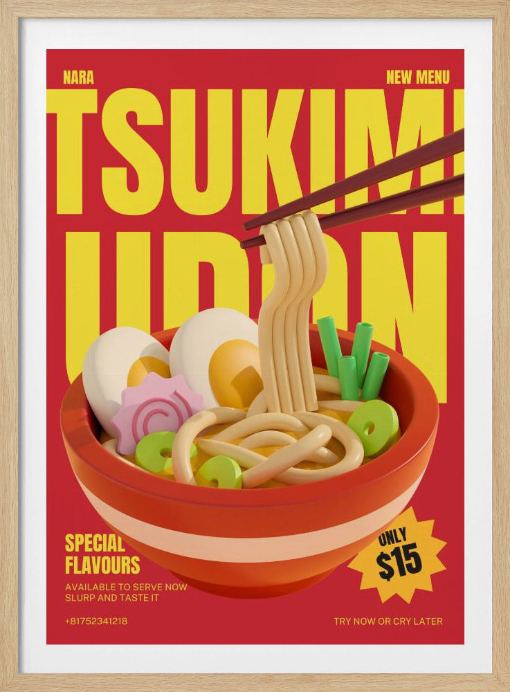 Tsukimi Udon-Menü | Poster