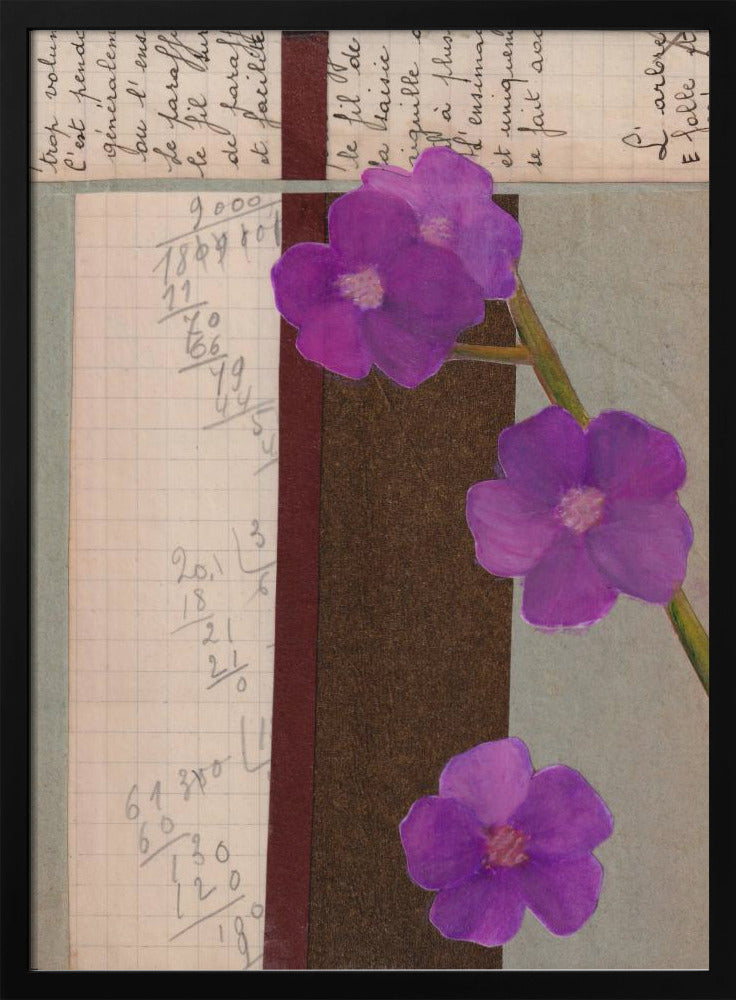 Rosa Blumen | Poster