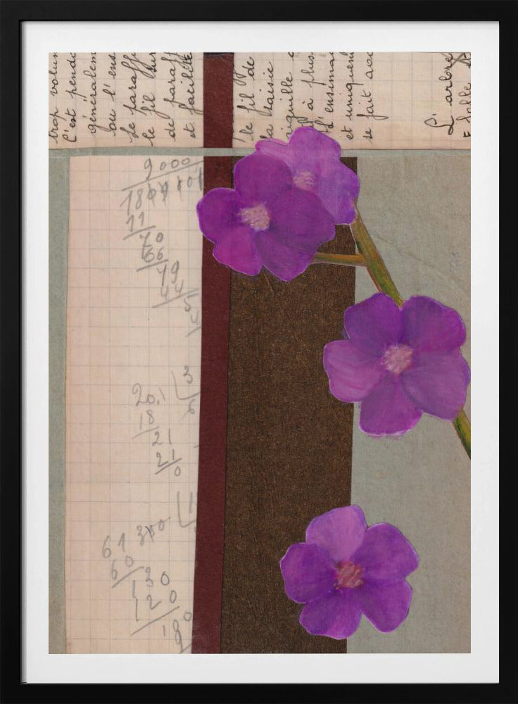Rosa Blumen | Poster