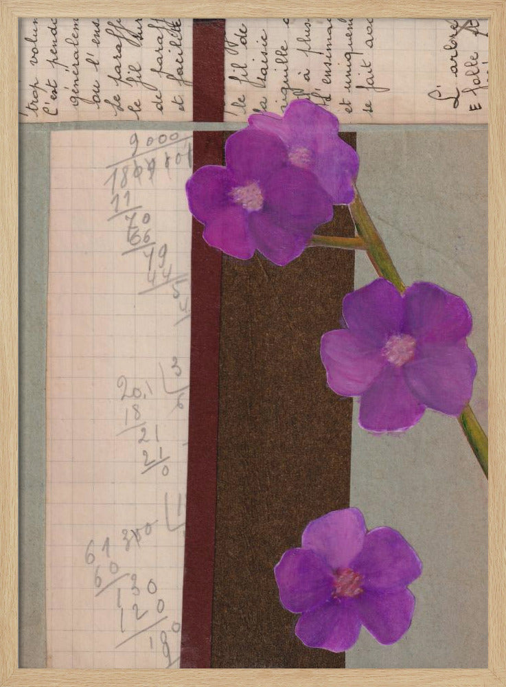 Rosa Blumen | Poster