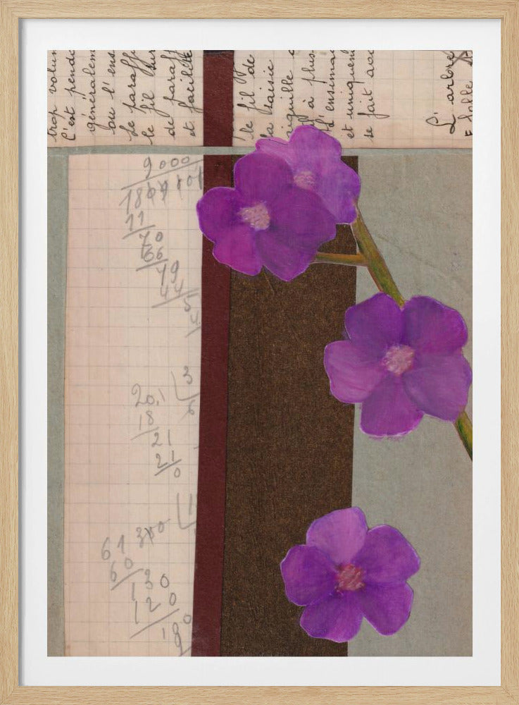Rosa Blumen | Poster