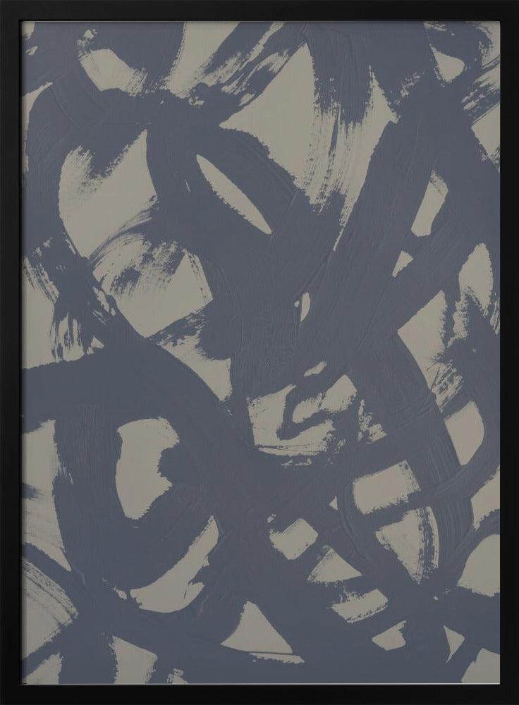 Abstract Brush Strokes 399X | Poster