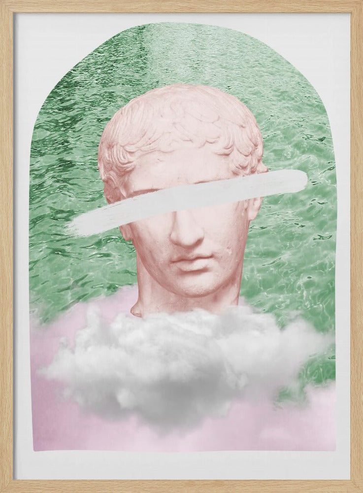 Antike Statue surreales Verhältnis 2x3 | Poster