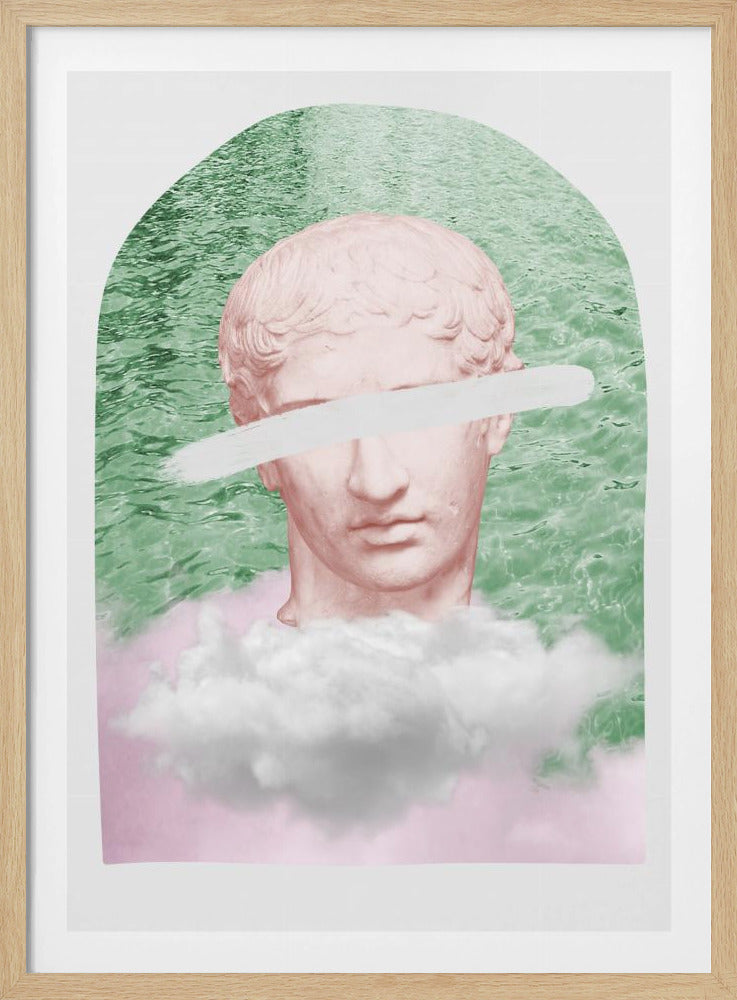 Antike Statue surreales Verhältnis 2x3 | Poster