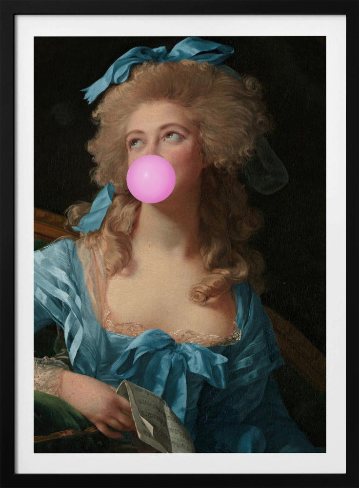 Blubblegumblue Verhältnis 2x3 | Poster