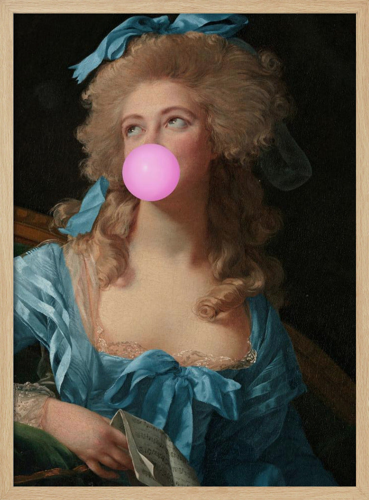 Blubblegumblue Verhältnis 2x3 | Poster