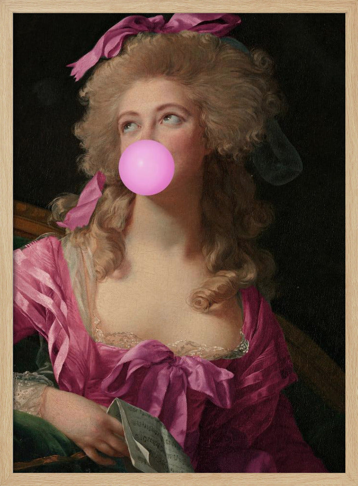 Bubblegummadame Pink Kopie 2 | Poster