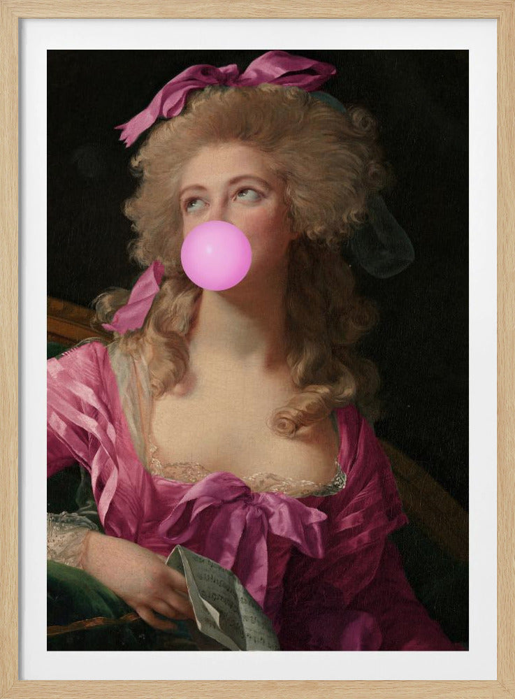 Bubblegummadame Pink Kopie 2 | Poster