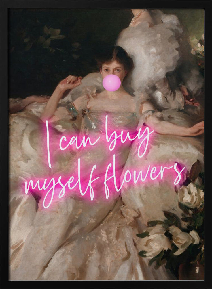 Kaufe mir selbst Blumen6 Ratioiso | Poster