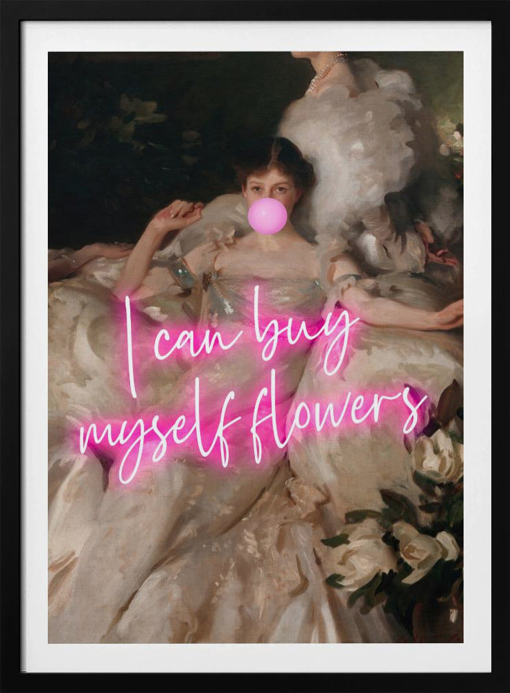 Kaufe mir selbst Blumen6 Ratioiso | Poster