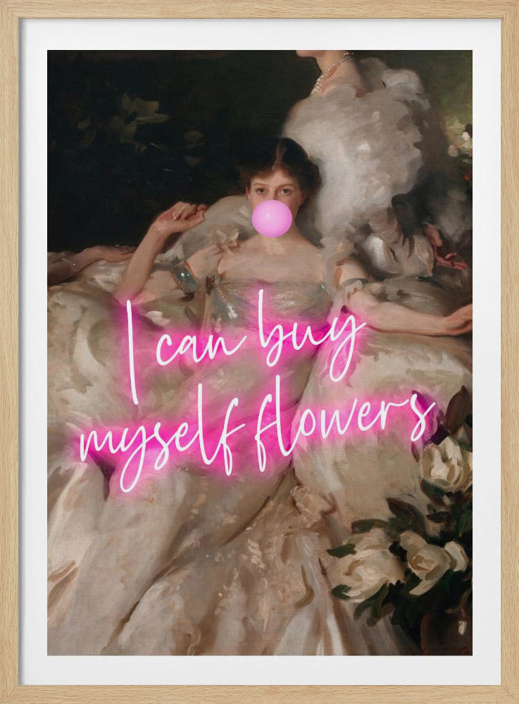 Kaufe mir selbst Blumen6 Ratioiso | Poster