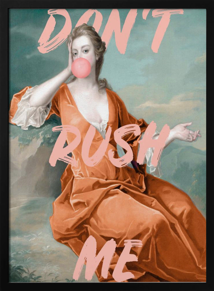 Dontrushmeorange Verhältnis 2x3 | Poster