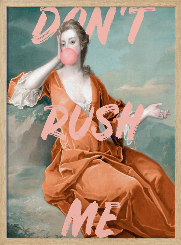 Dontrushmeorange Verhältnis 2x3 | Poster