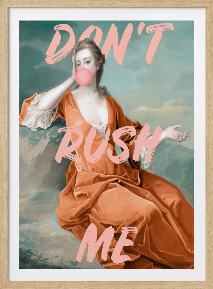 Dontrushmeorange Verhältnis 2x3 | Poster