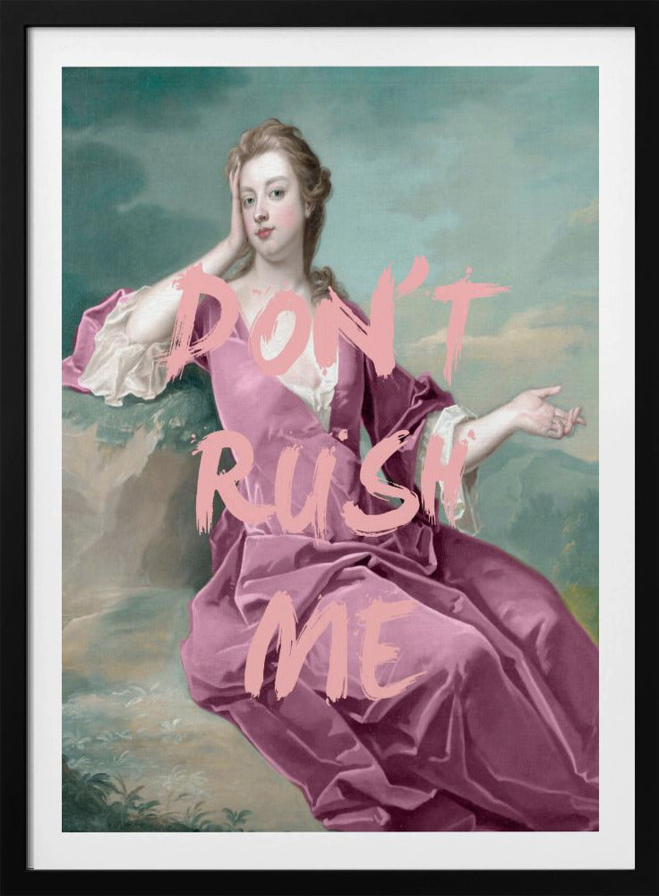 Dontrushmepink Verhältnis 2x3 | Poster