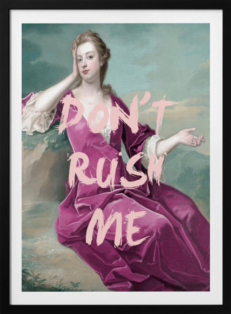 Dontrushmepurple Verhältnis 2x3 | Poster