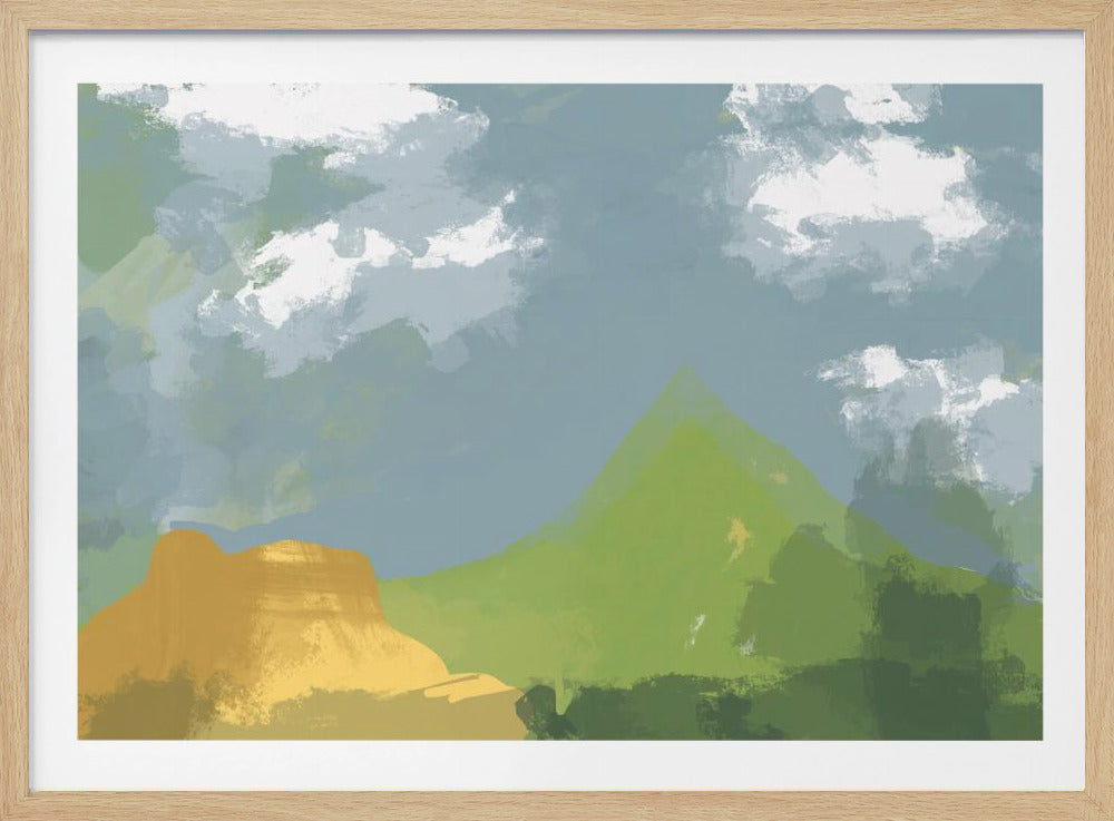 Landschaft Abstrakt | Poster