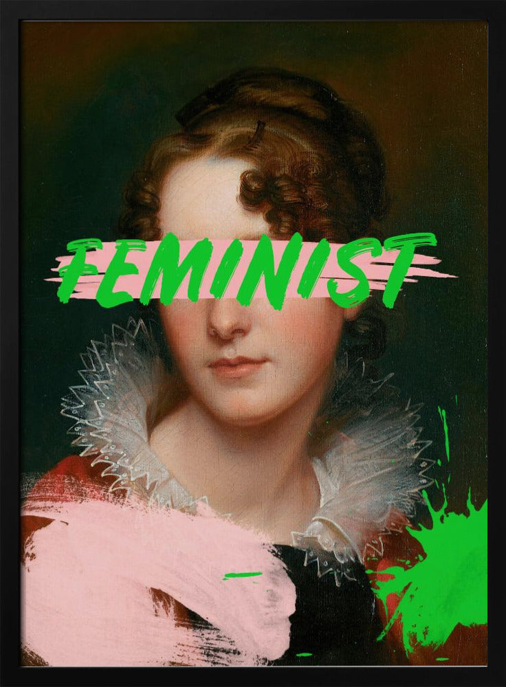 Feministisches Portrait Ratioiso | Poster