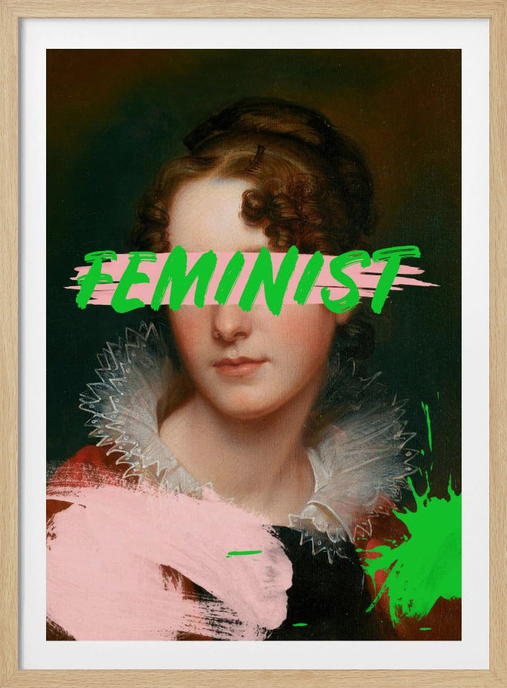Feministisches Portrait Ratioiso | Poster