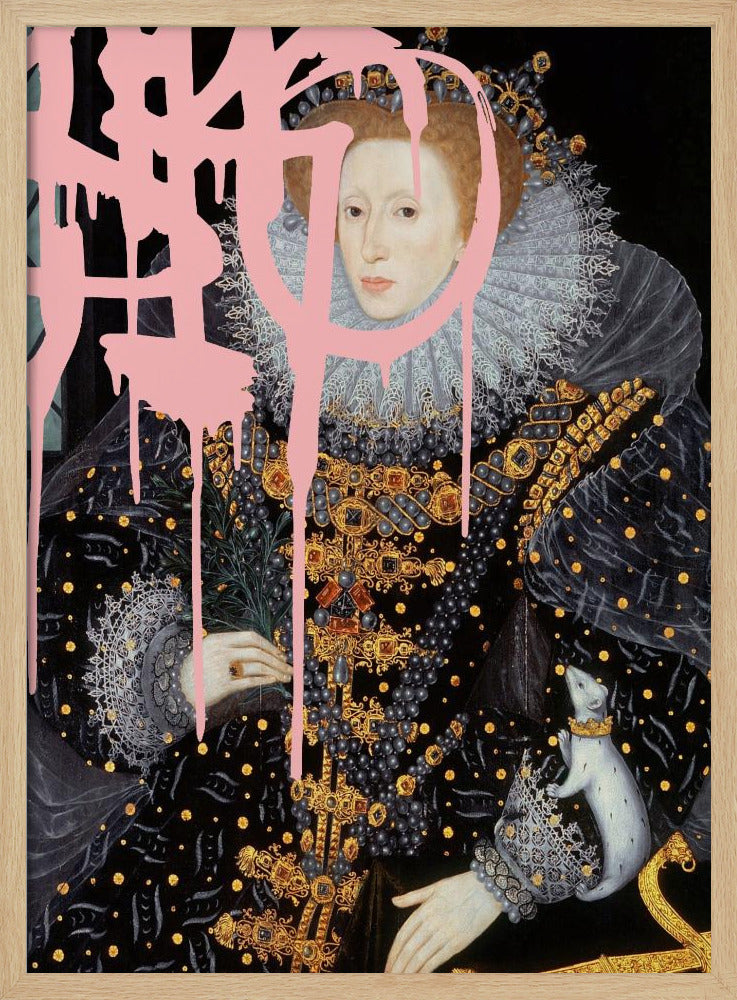 Elizabethpaintpink Verhältnis 2x3 | Poster