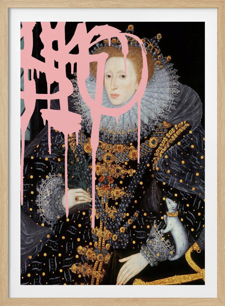 Elizabethpaintpink Verhältnis 2x3 | Poster