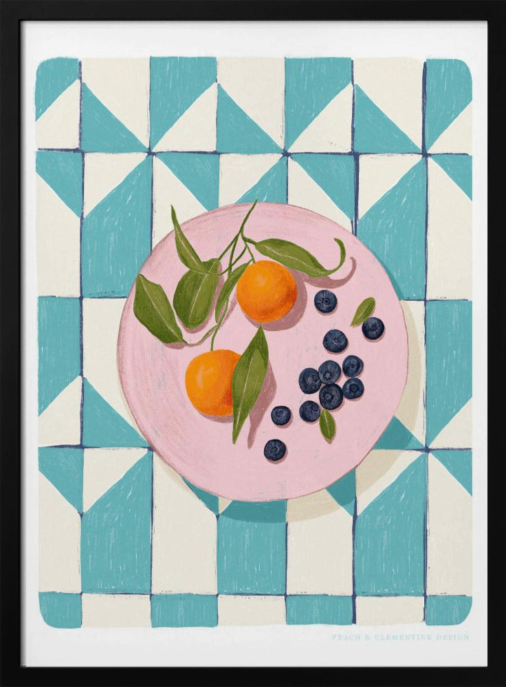 Pandc Zitrusfrüchte und Beeren | Poster