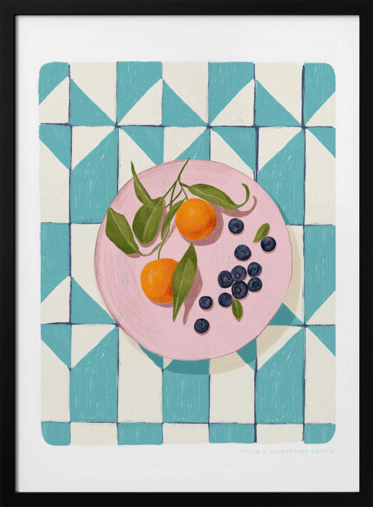 Pandc Zitrusfrüchte und Beeren | Poster