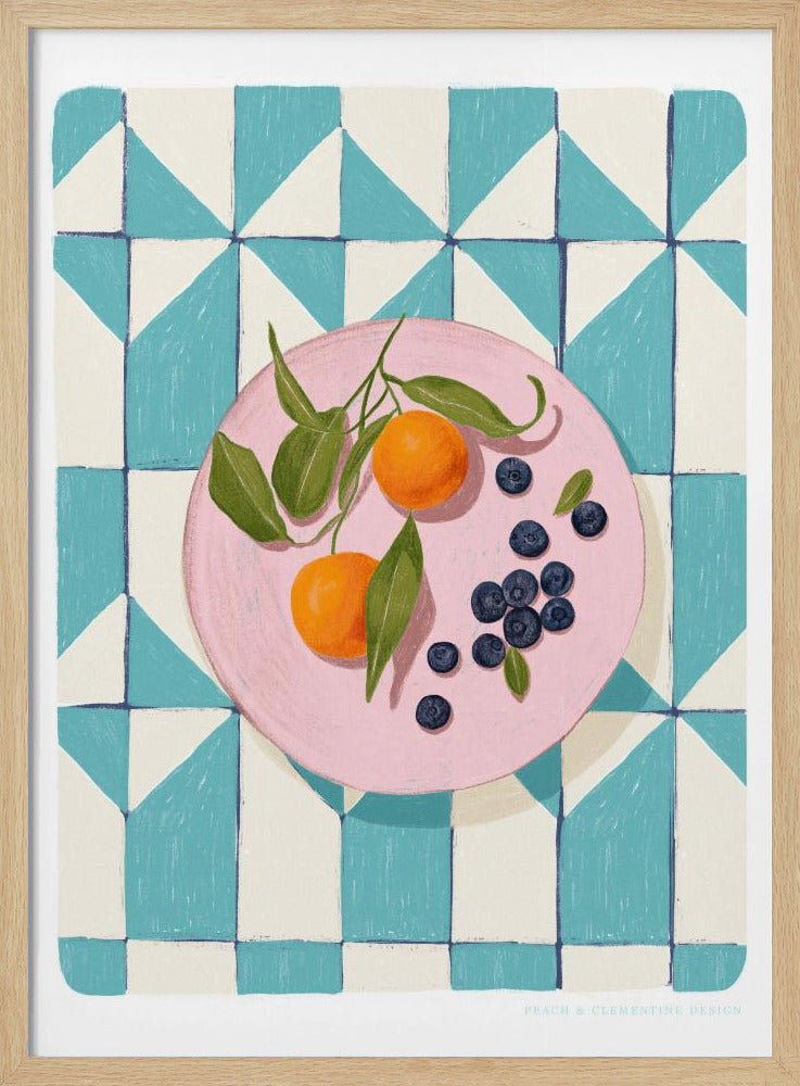 Pandc Zitrusfrüchte und Beeren | Poster