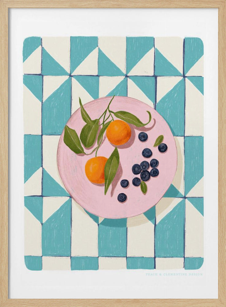 Pandc Zitrusfrüchte und Beeren | Poster