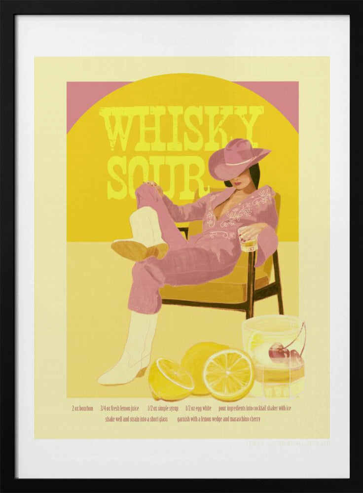 Jlr Whiskysour Pink Kopie | Poster